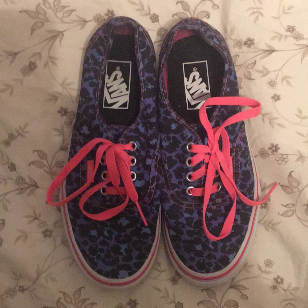 Vans Leopard Skull Sneakers